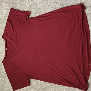 Maroon V Neck